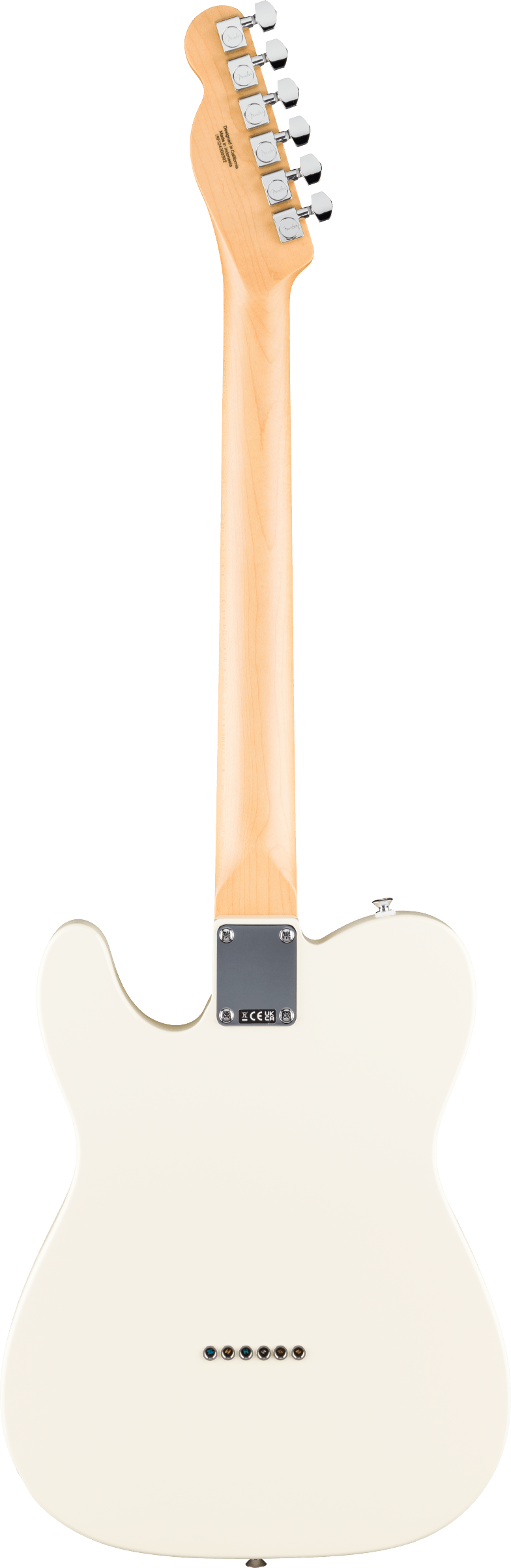 Fender Standard Series Telecaster White Pickguard Laurel FB in Olympic White