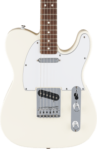 Fender Standard Series Telecaster White Pickguard Laurel FB in Olympic White