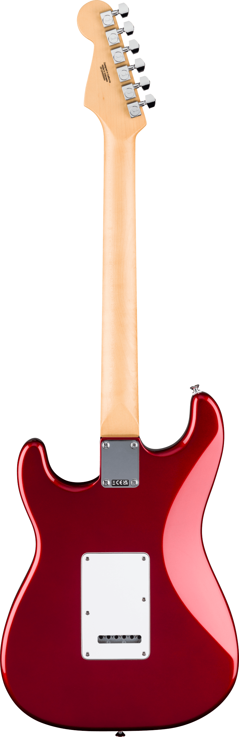 Fender Standard Series Stratocaster HSS Laurel Fingerboard White PG in Candy Cola