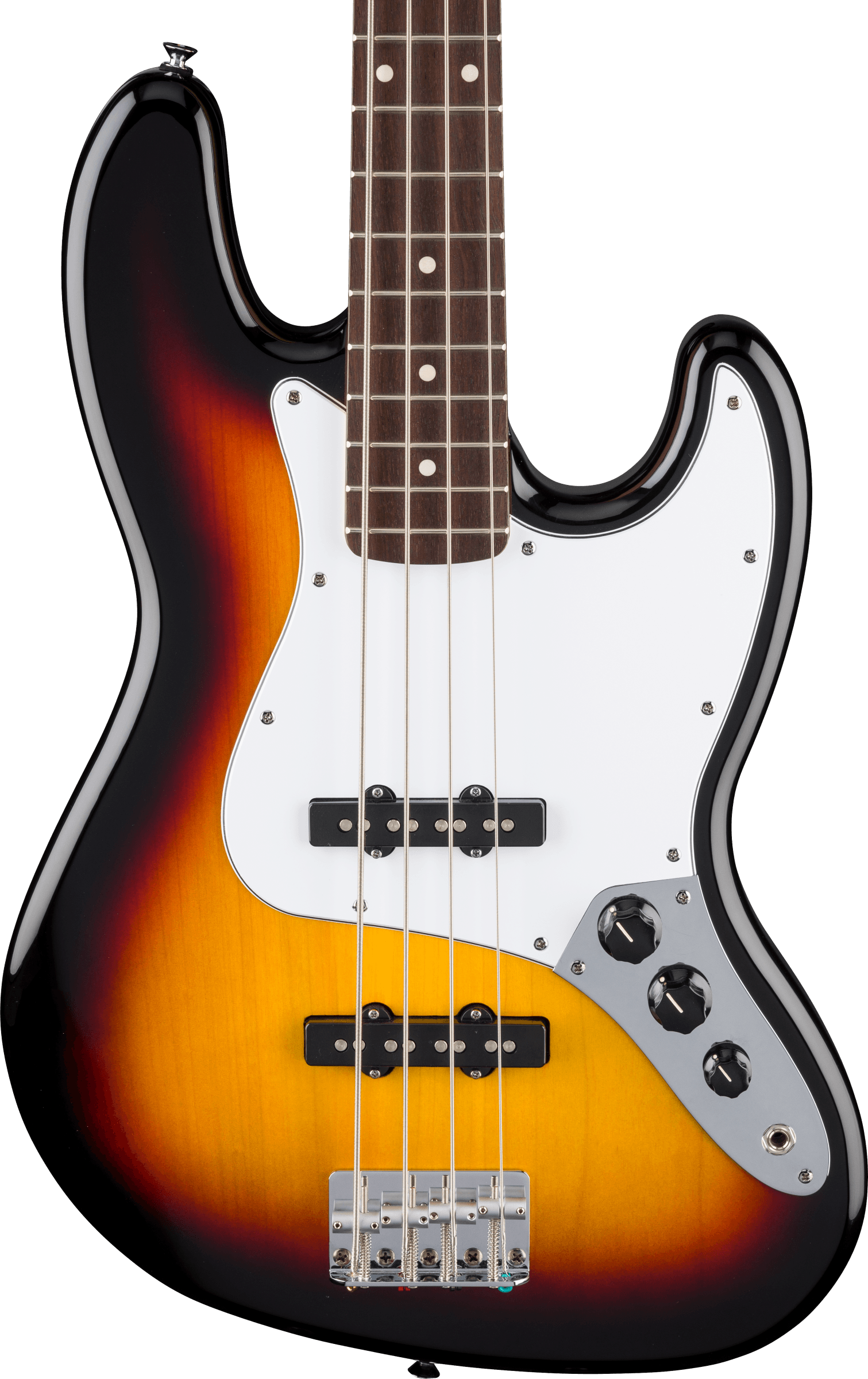 Fender Standard Series Jazz Bass touche laurier 3 tons Sunburst