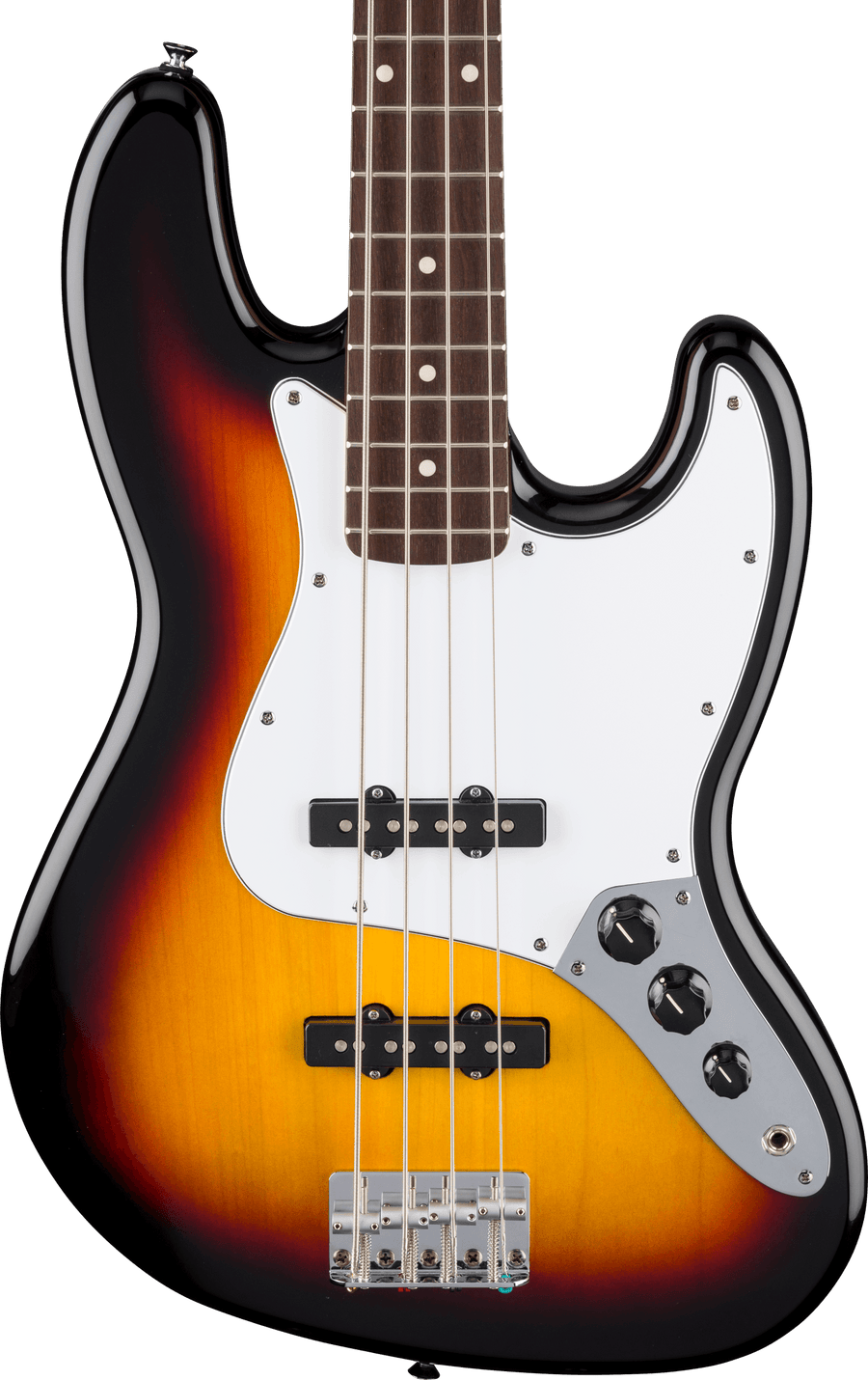 Fender Standard Series Jazz Bass touche laurier 3 tons Sunburst