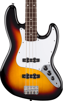 Fender Standard Series Jazz Bass Laurel Fretboard in 3-Tone Sunburst
