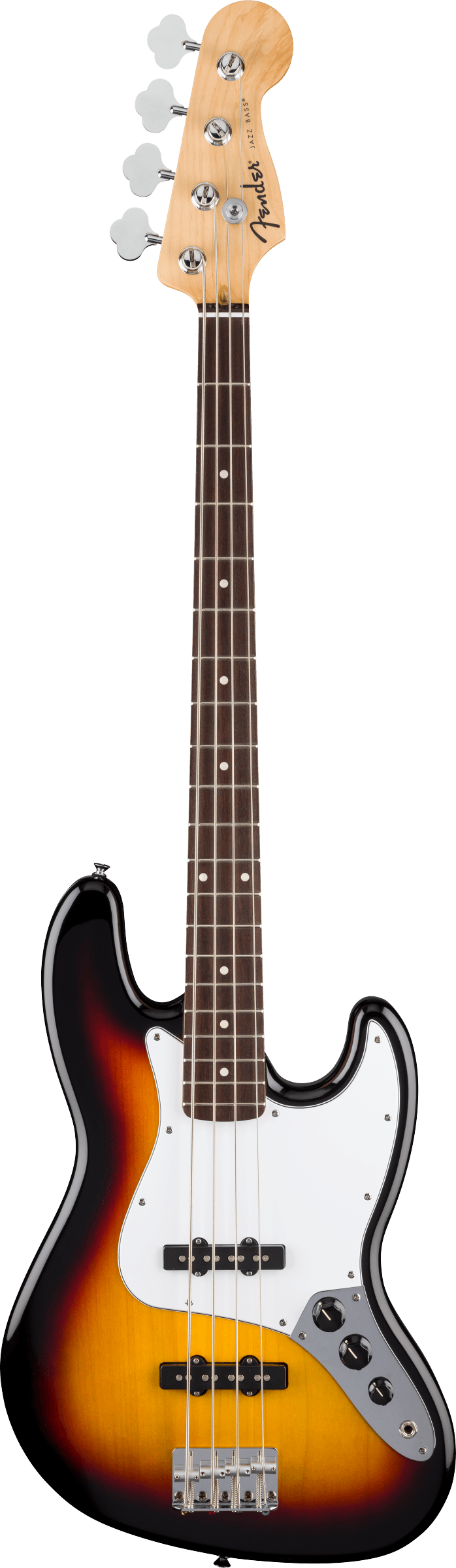 Fender Standard Series Jazz Bass touche laurier 3 tons Sunburst