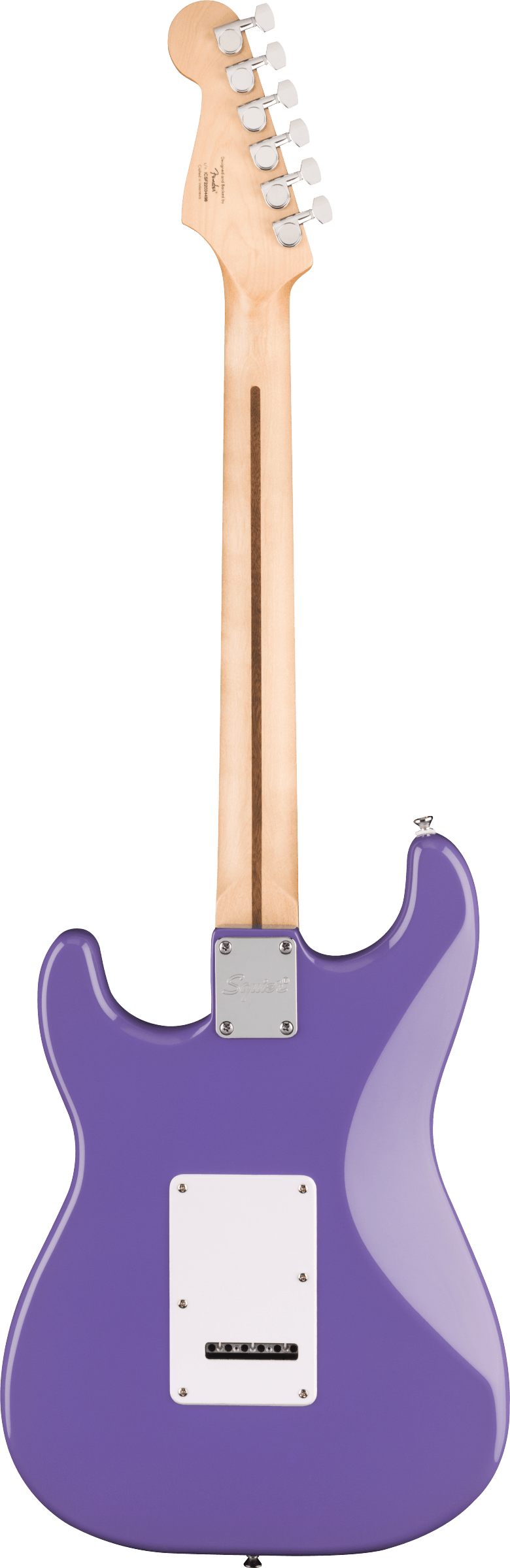 Squier Sonic Stratocaster White Pickguard in Ultraviolet Laurel Fretboard