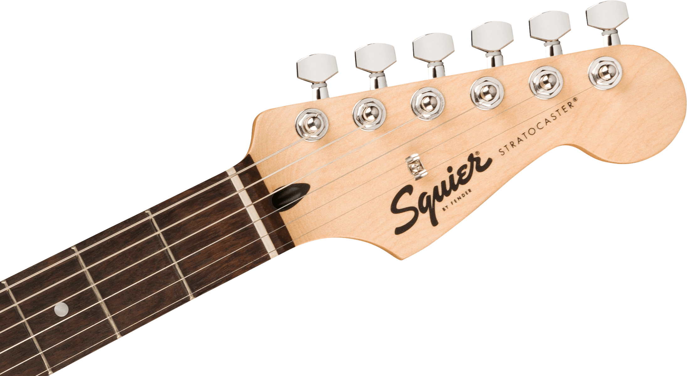 Squier Sonic Stratocaster White Pickguard in Ultraviolet Laurel Fretboard