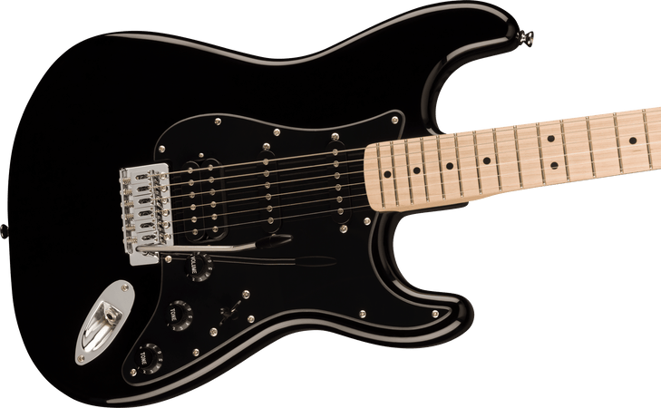 Squier Sonic Strat HSS Maple Neck Black