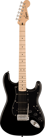 Squier Sonic Strat HSS Maple Neck Black