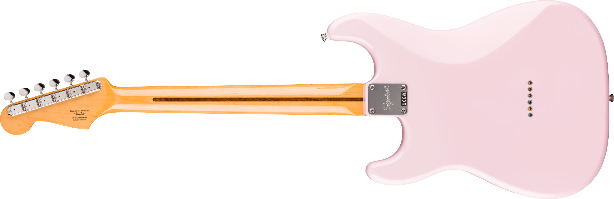 Squier Classic Vibe 50s Hardtail Stratocaster MN in Shell Pink