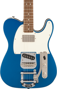 Squier Classic Vibe '60s Custom Telecaster SH Bigsby Parchment PG in Lake Placid Blue