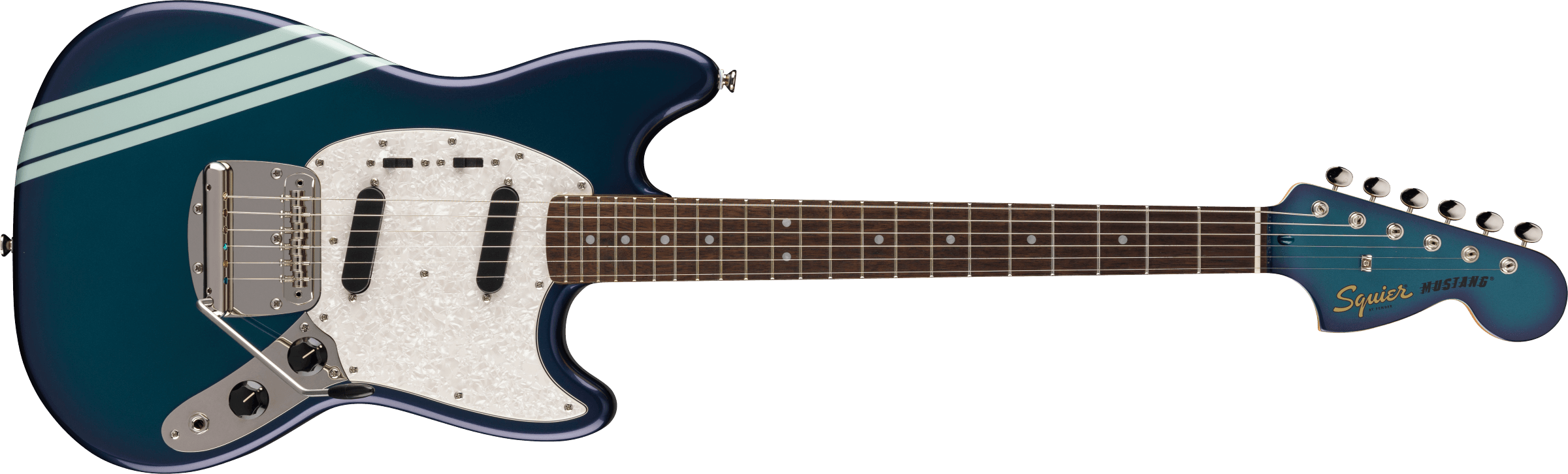 Squier FSR Classic Vibe Mustang années 60, touche laurier, coloris Competition Burgundy