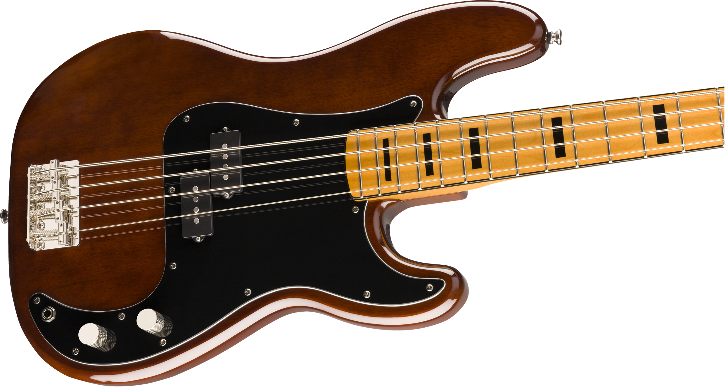 Squier Classic Vibe '70s Precision Bass Maple Neck in Walnut