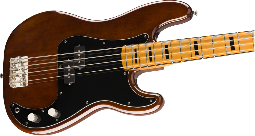 Squier Classic Vibe '70s Precision Bass Maple Neck in Walnut