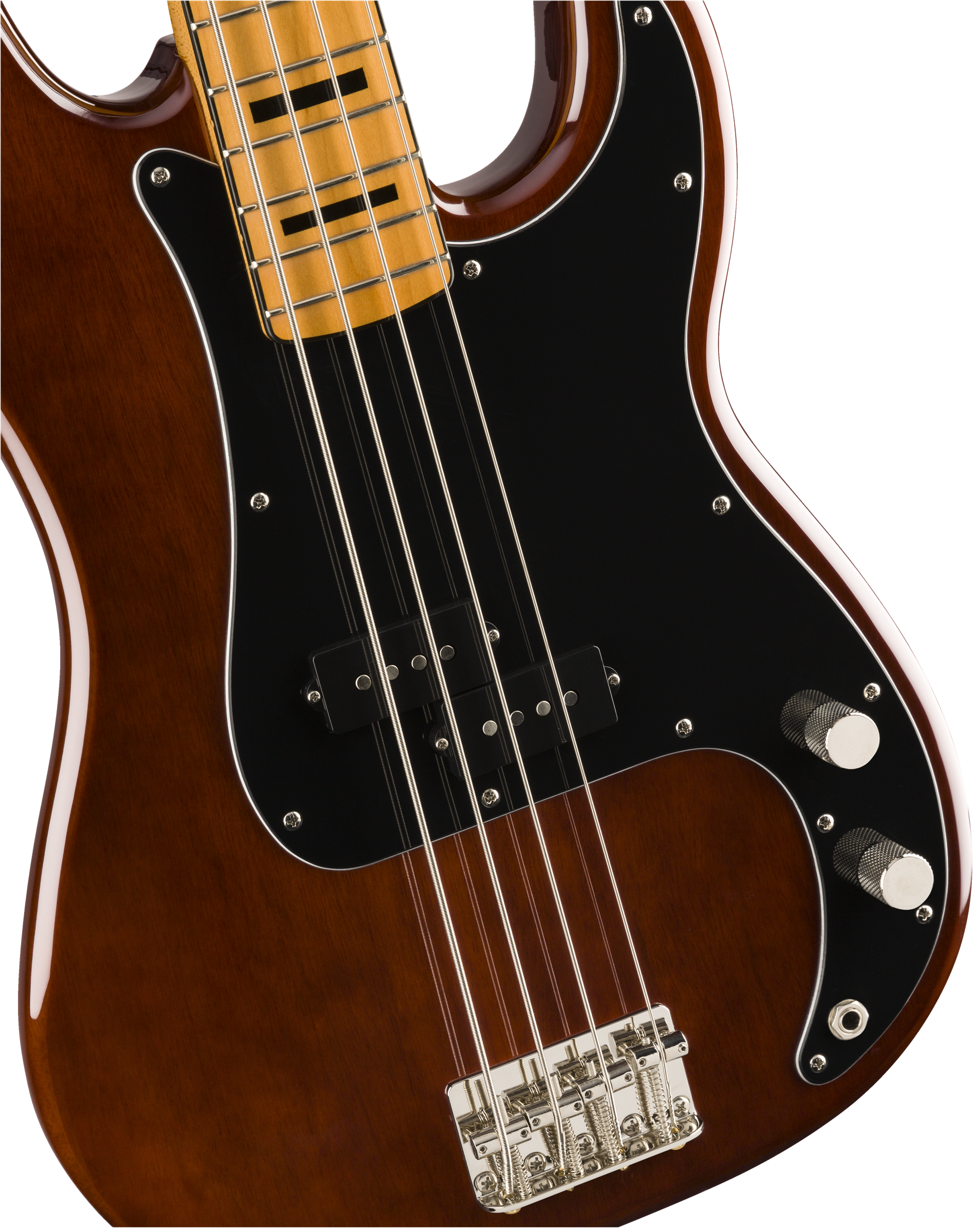 Squier Classic Vibe '70s Precision Bass Maple Neck in Walnut