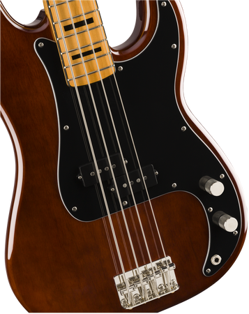 Squier Classic Vibe '70s Precision Bass Maple Neck in Walnut