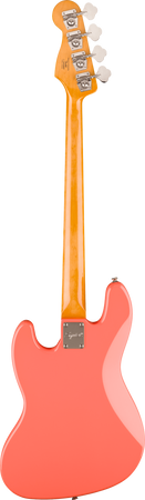 Squier Classic Vibe 60's Jazz Bass Guitar Laurel FB in Tahitian Coral