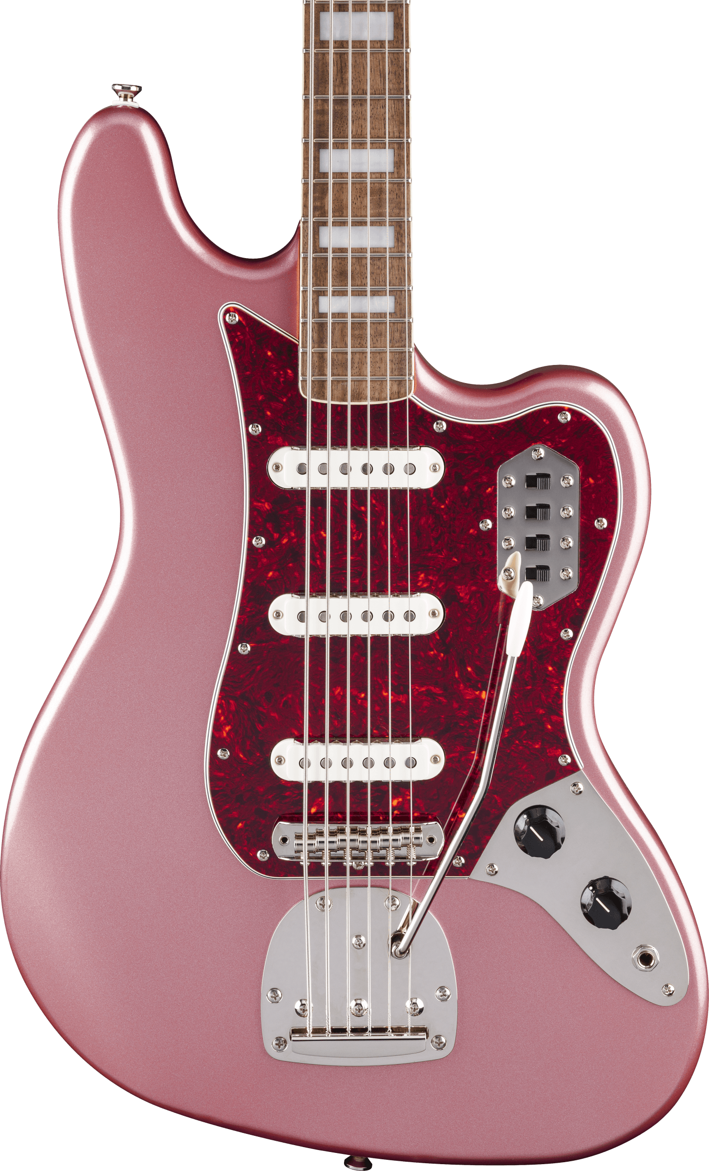 Squier Classic Vibe Bass VI Édition Limitée Burgundy Mist
