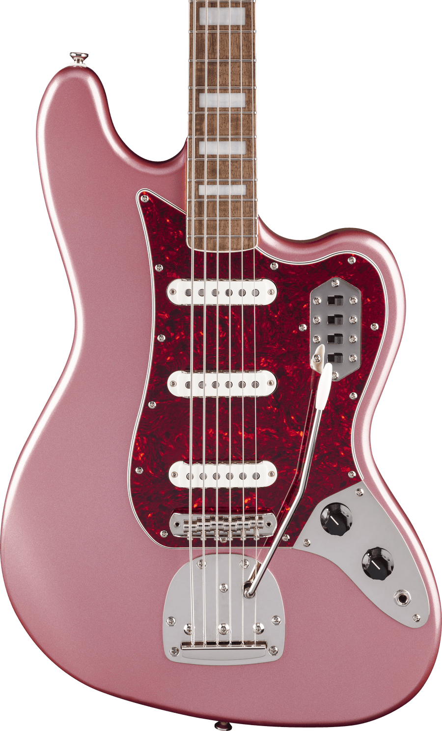 Squier Classic Vibe Bass VI Édition Limitée Burgundy Mist