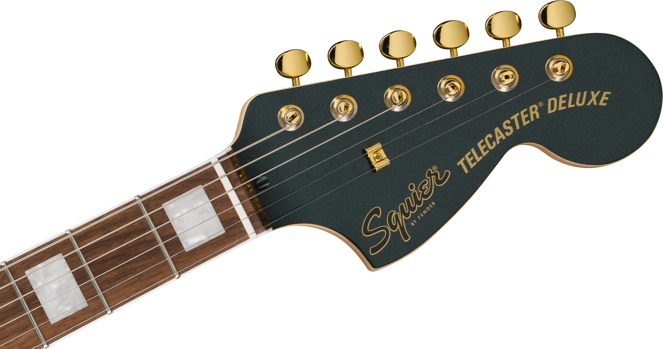 Squier Ltd Edition Paranormal Troublemaker Telecaster Deluxe in Cadillac Green