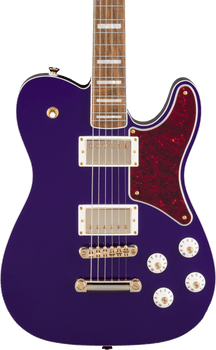 Squier Ltd Edition Paranormal Troublemaker Telecaster Deluxe in Purple Metallic