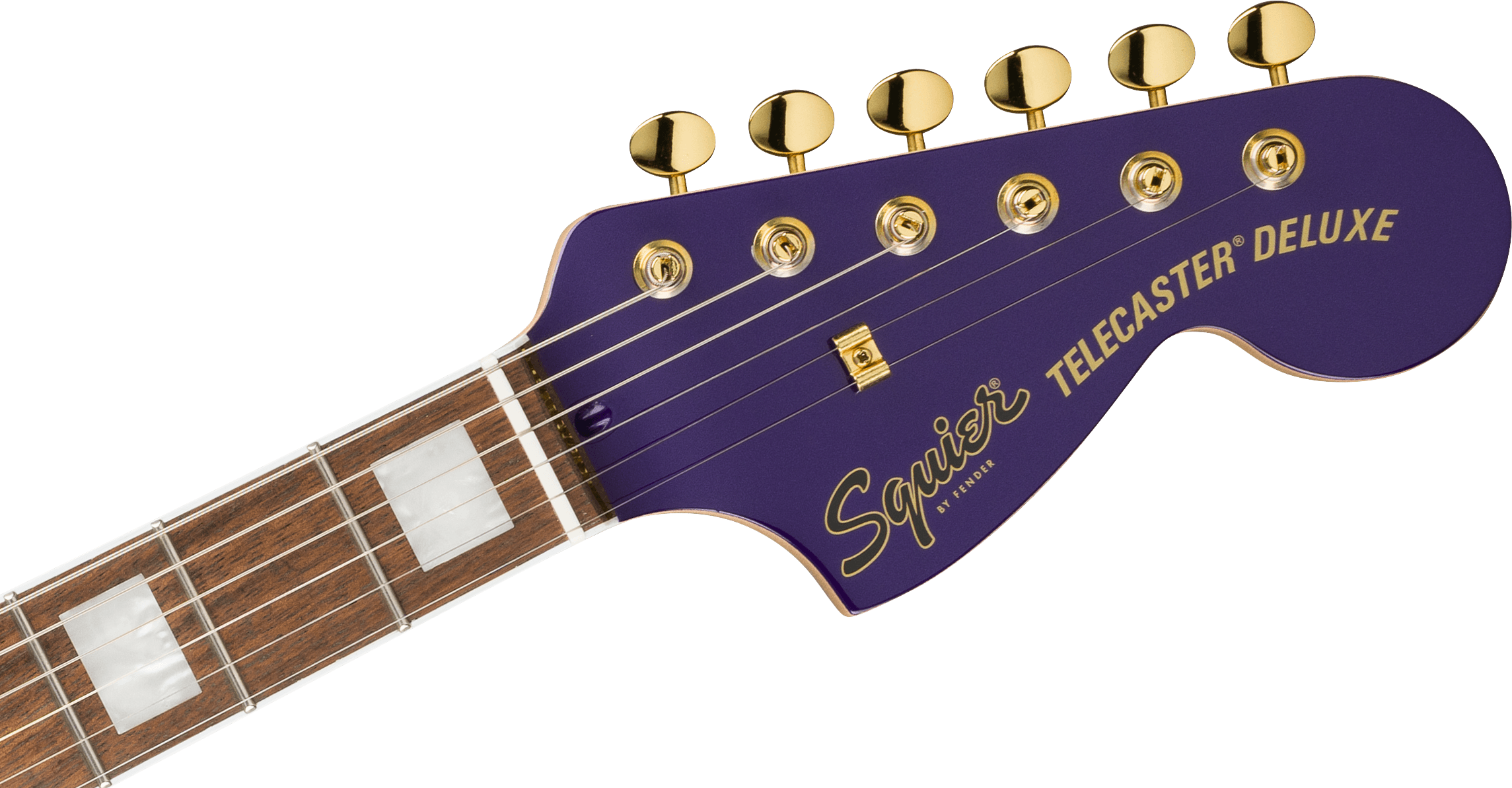 Squier Ltd Edition Paranormal Troublemaker Telecaster Deluxe in Purple Metallic