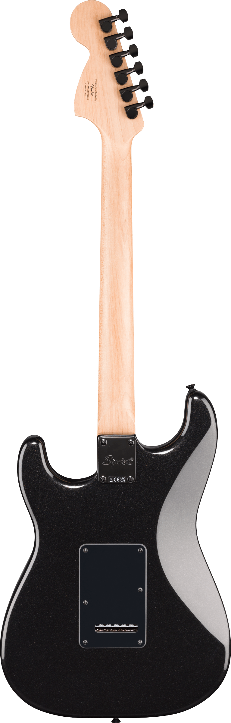 Squier Limited Edition Affinity Stratocaster Laurel Fretboard HH in Metallic Black