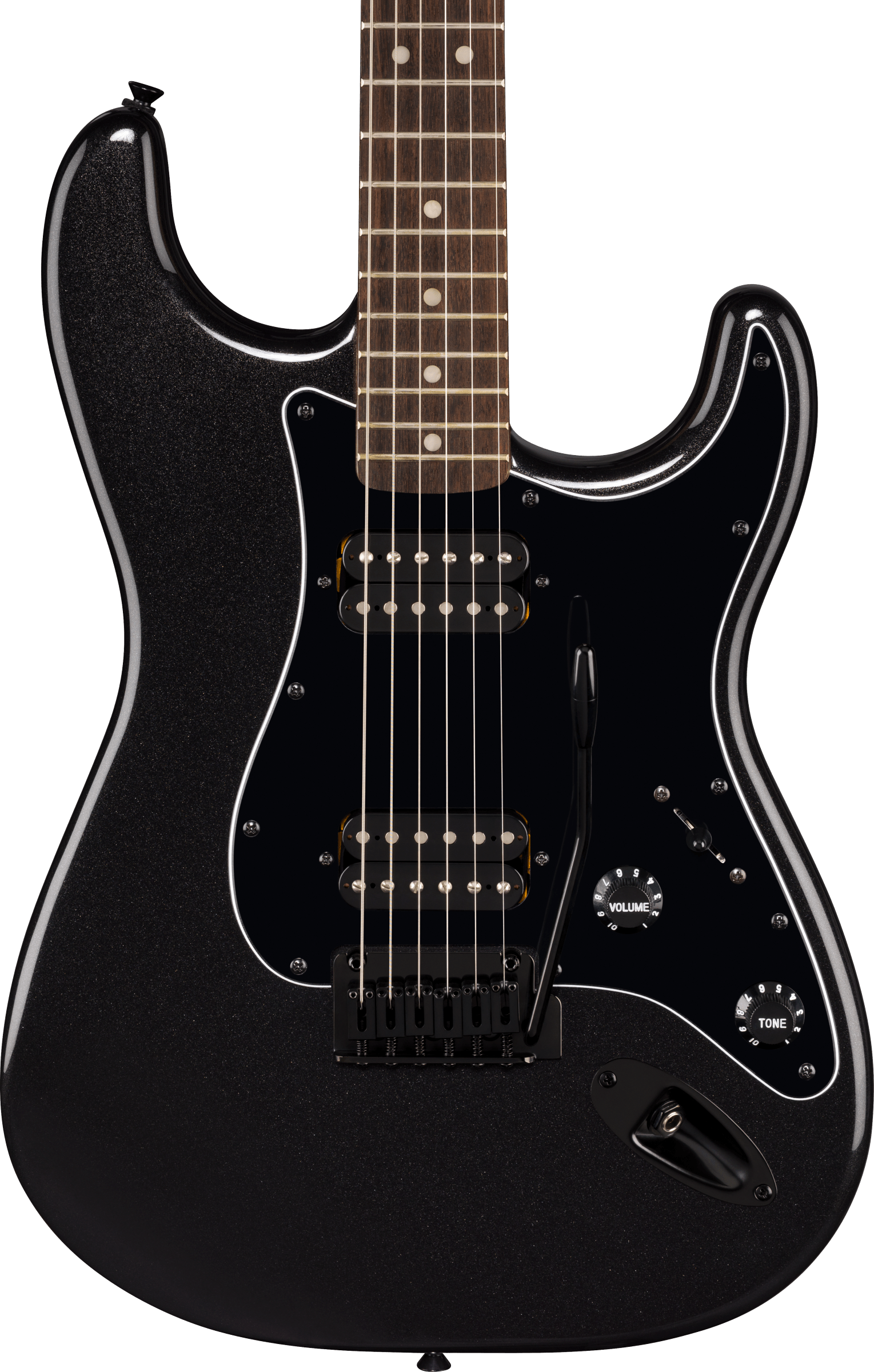 Squier Limited Edition Affinity Stratocaster Laurel Fretboard HH in Metallic Black