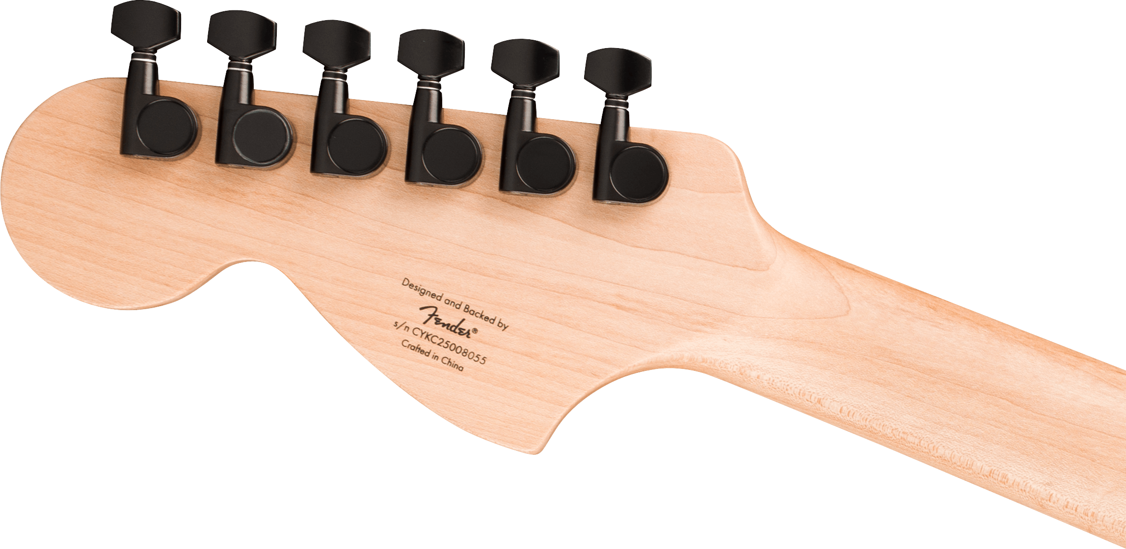 Squier Limited Edition Affinity Stratocaster Laurel Fretboard HH in Metallic Black