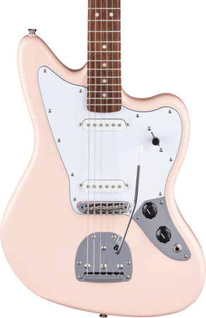 Squier FSR Affinity Jaguar Laurel FB in Shell Pink