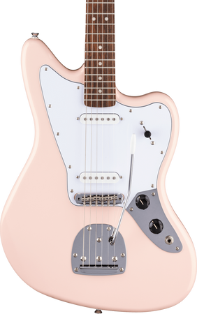 Squier FSR Affinity Jaguar Laurel FB in Shell Pink