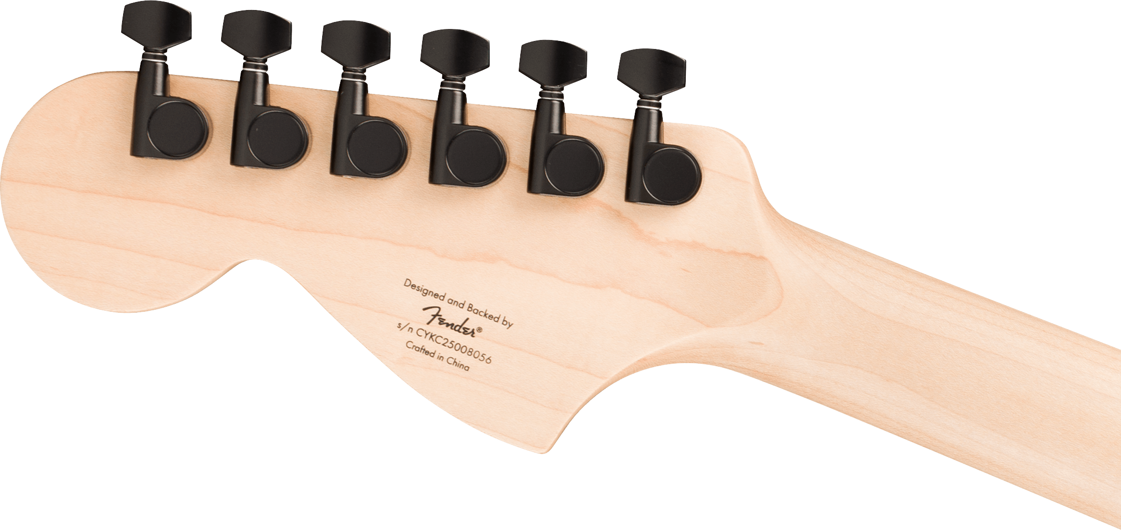 Squier Limited Edition Affinity Jaguar Laurel Fretboard HH in Metallic Black