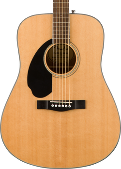 Fender CD-60S Solid Top Dreadnought Left Handed in Natural