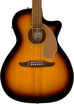 Fender Newporter Player Electro Acoustic Guitar in Sunburst