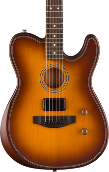 Fender Acoustasonic Standard Telecaster Acoustic Electric Guitar in Honey Burst