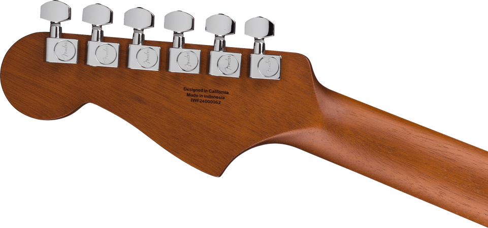 Fender Acoustasonic Standard Jazzmaster Acoustic Electric Guitar in Aged Natural