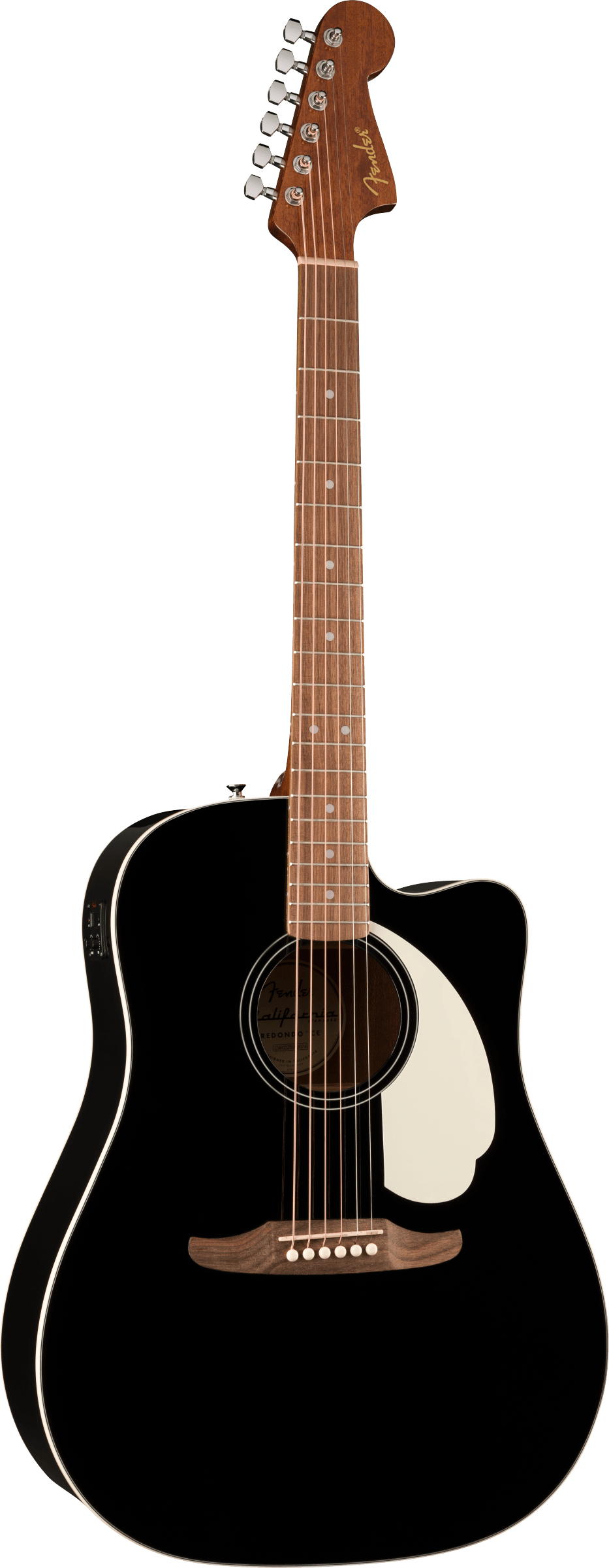 Fender California Standard Redondo CE Acoustic Guitar in Black