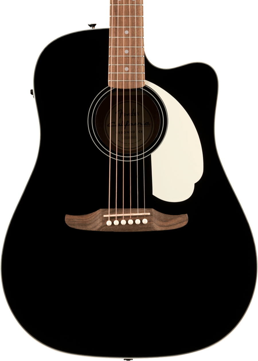 Fender California Standard Redondo CE Acoustic Guitar in Black