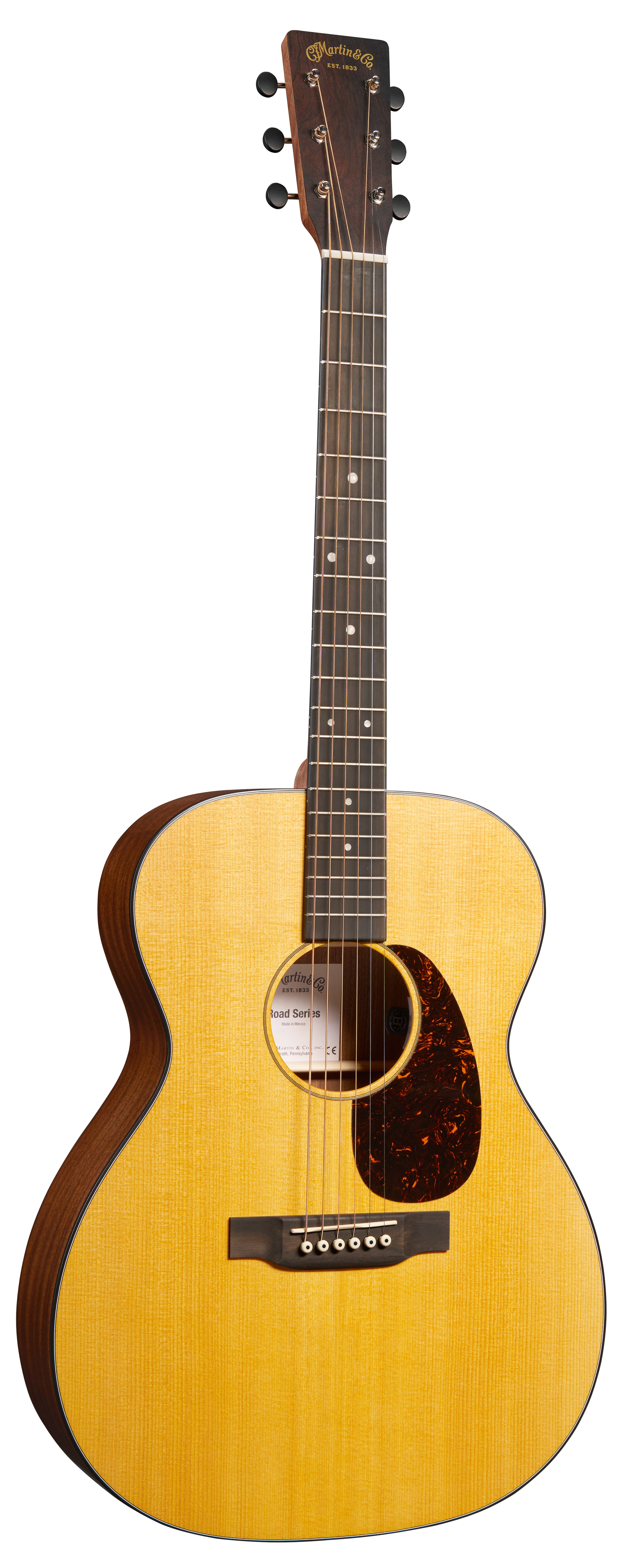 Martin 000-10E Road Series Retro Concert in Spruce/Sapele in Soft Shell Case