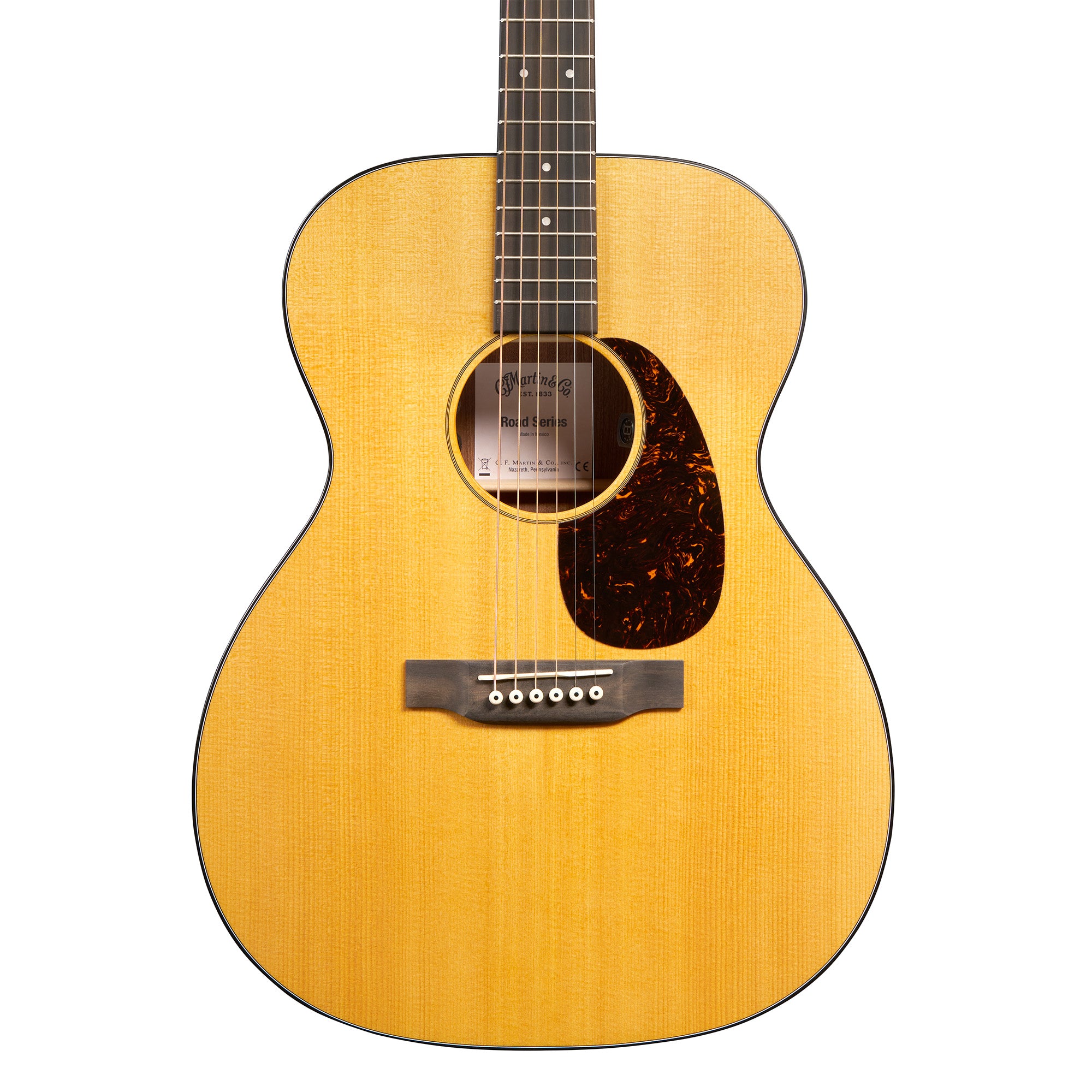 Martin 000-10E Road Series Retro Concert in Spruce/Sapele in Soft Shell Case