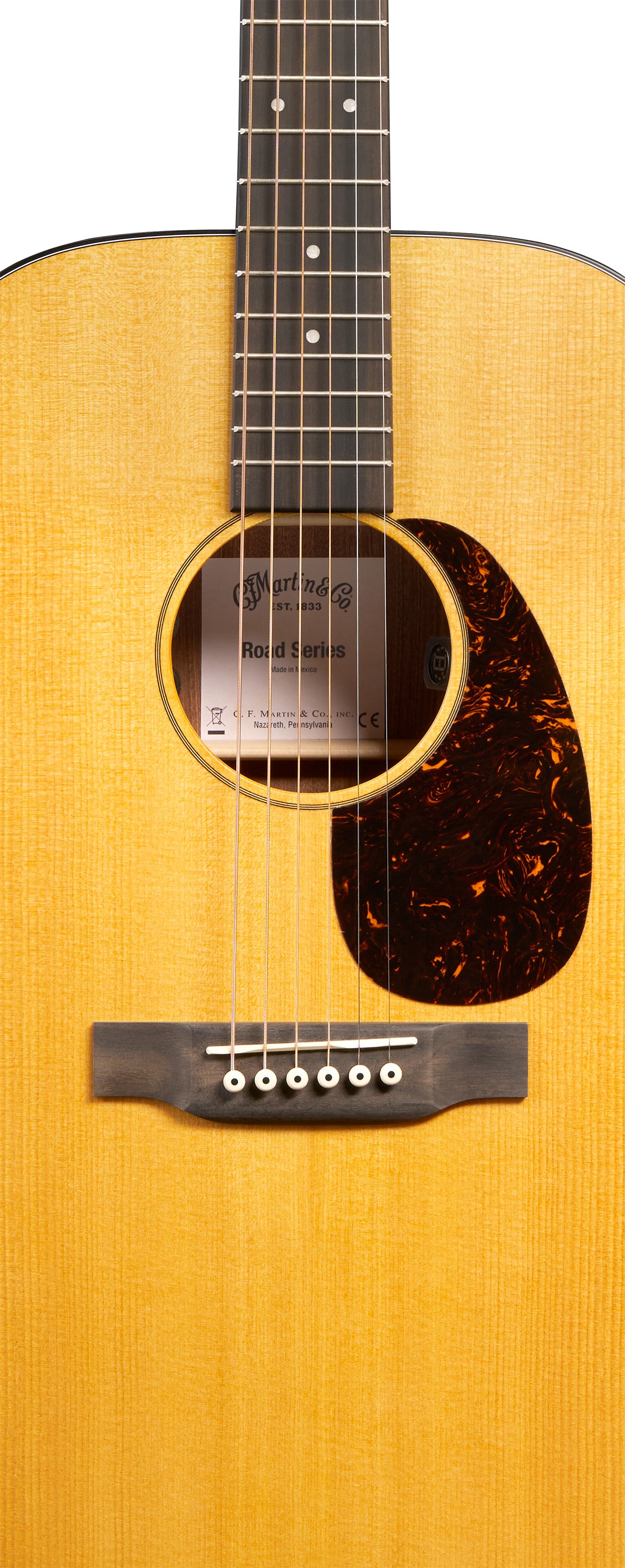 Martin 000-10E Road Series Retro Concert in Spruce/Sapele in Soft Shell Case