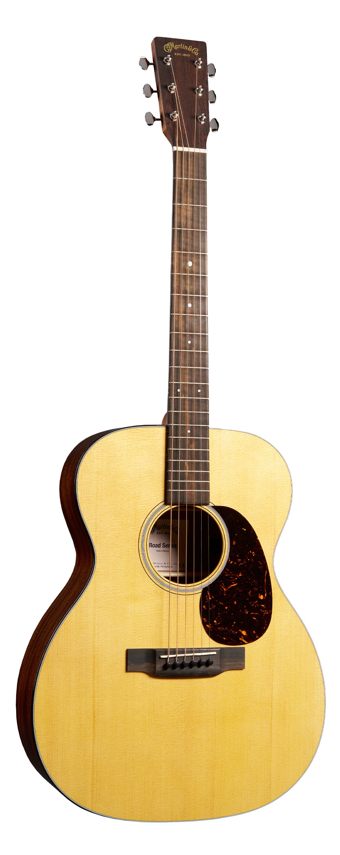 Martin 000-12E Road Series Retro Grand Concert in Spruce/Sapele in Soft Shell Case