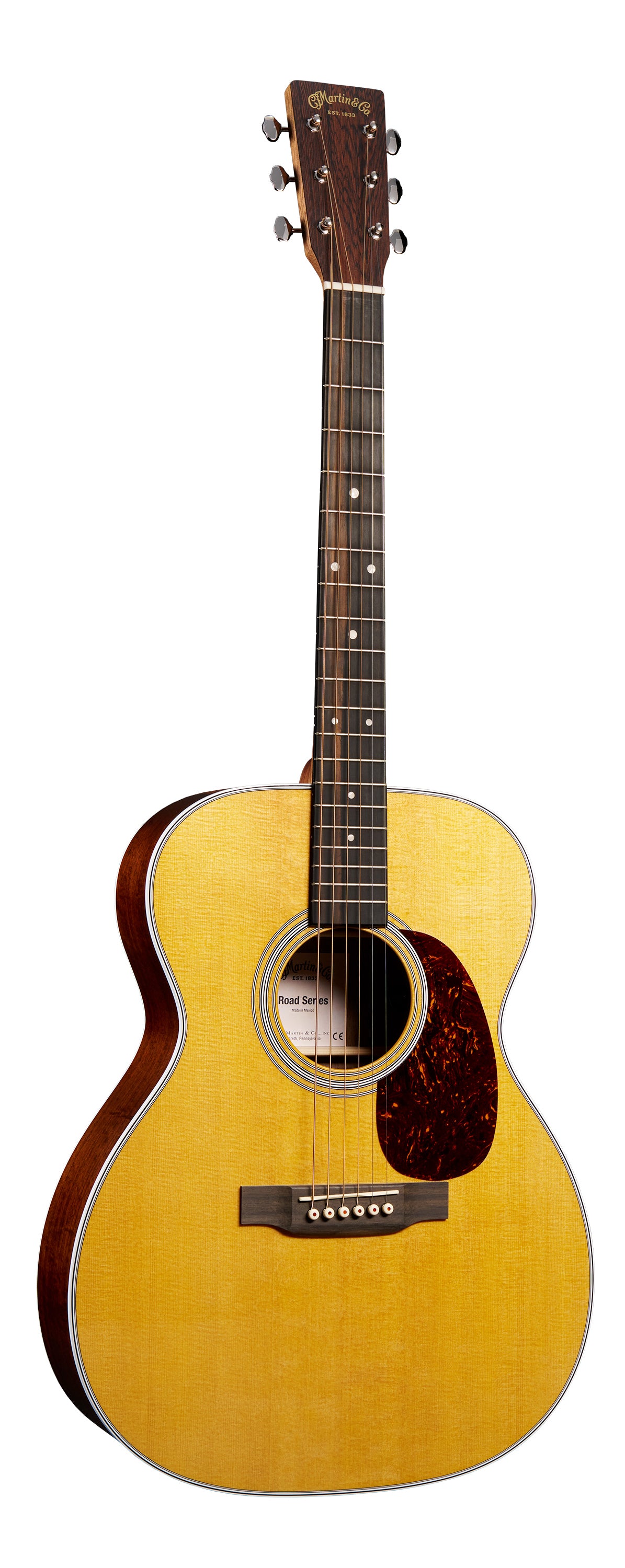 Guitare Martin 000-13E Road Series Retro Grand Concert en épicéa/noyer avec étui souple