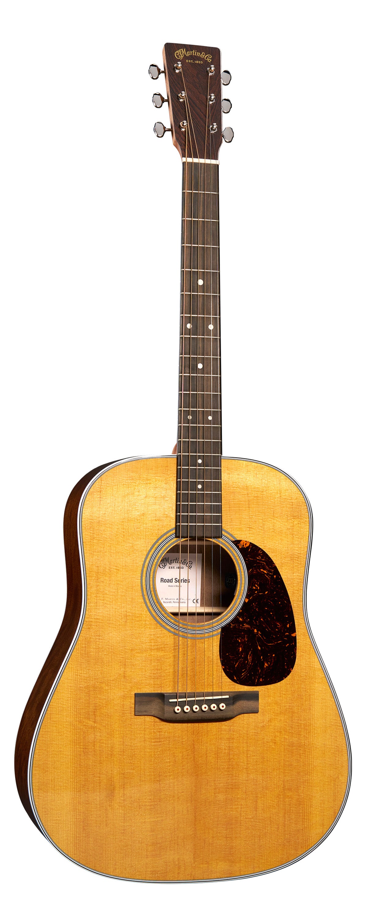 Martin D-13E Road Series Retro Dreadnought in Spruce/Walnut in Soft Shell Case