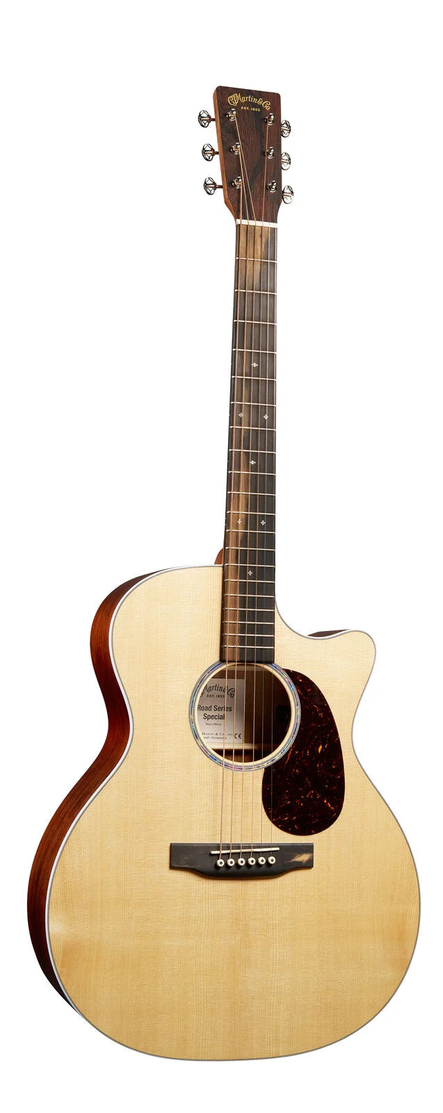 Guitare électro-acoustique Martin GPC-13E Road Series Modern Grand Performer Cutaway Naturel