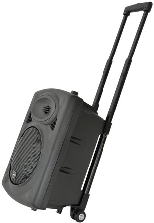 QR8PA Portable Battery Powered PA with Bluetooth and Wireless Microphone