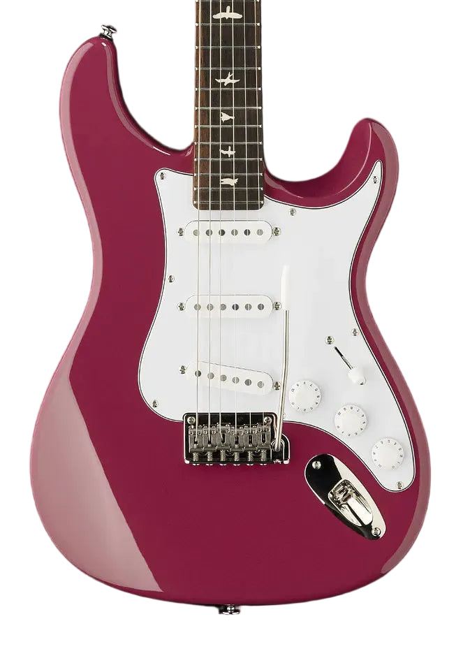 PRS SE John Mayer Silver Sky Touche Palissandre Couleur Dragon Fruit (Modèle d'Exposition)