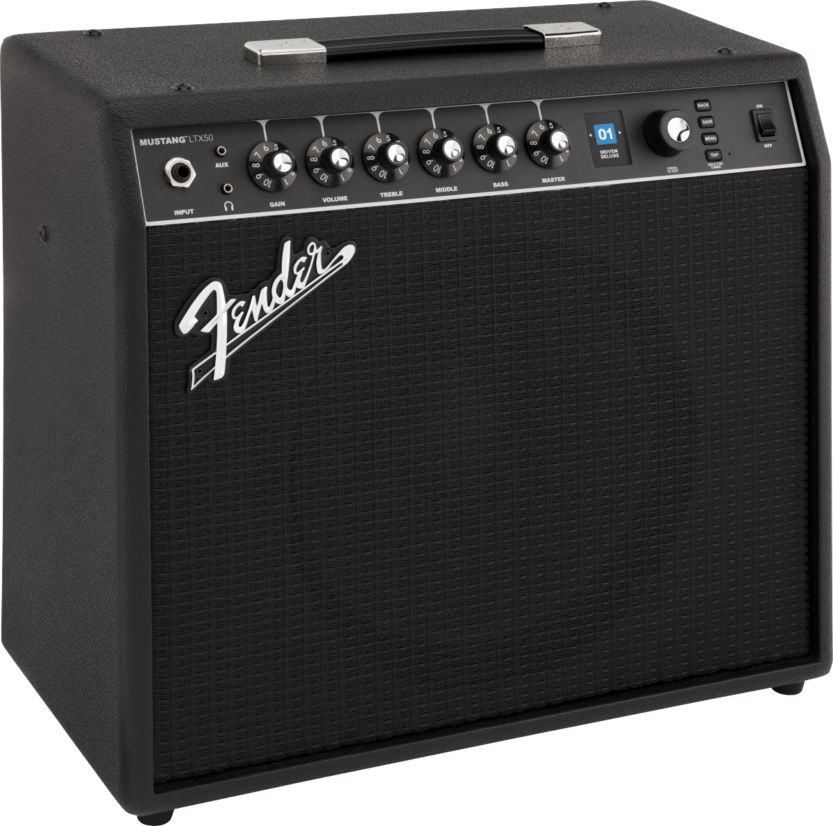 Fender Mustang LTX50 Combo Amplifier in Black