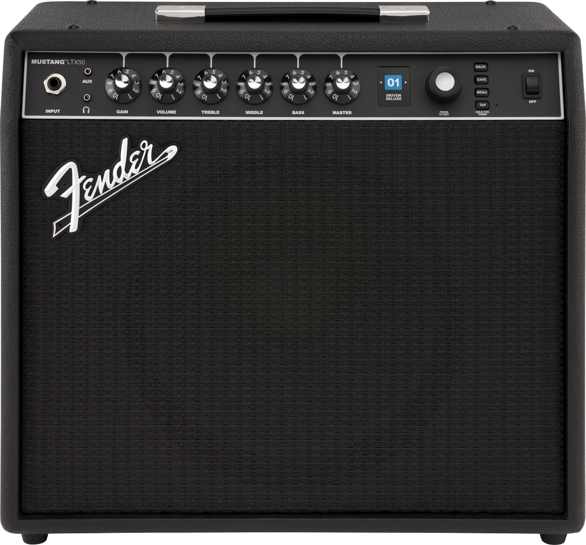 Fender Mustang LTX50 Combo Amplifier in Black