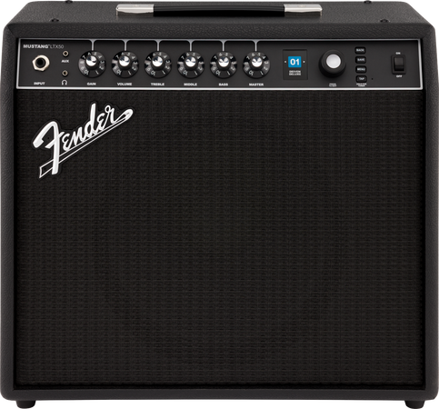 Fender Mustang LTX50 Combo Amplifier in Black