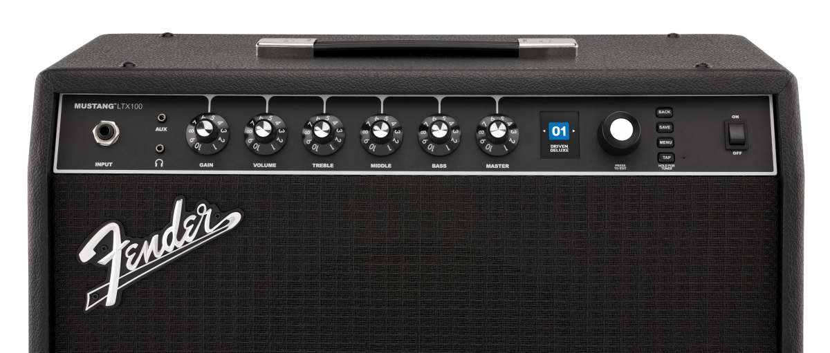 Fender Mustang LTX100 Combo Amplifier in Black