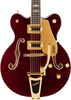 Gretsch G5422TG Electromatic Hollow Body Double-Cut with Bigsby and Gold Hardware in Walnut Stain
